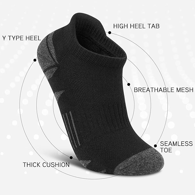 Low Cut Athletic Ankle Socks