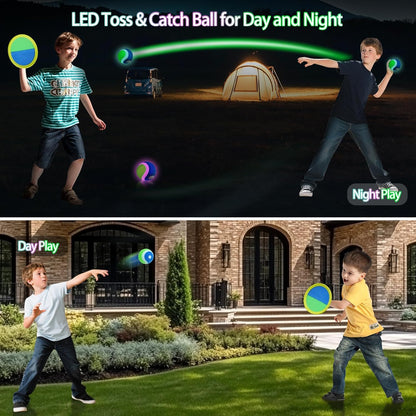 LED Toss and Catch Ball Set
