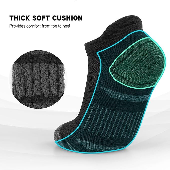 Low Cut Athletic Ankle Socks